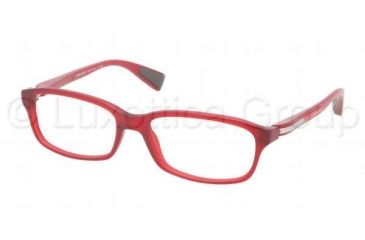 Image of Prada PS02DV Bifocal Prescription Eyeglasses LAU1O1-5216 - Dark Steel Frame
