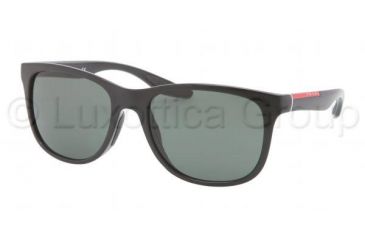 Image of Prada PS03OS Progressive Prescription Sunglasses PS03OS-1AB3O1-5518 - Lens Diameter 55 mm, Frame Color Black