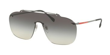 Image of Prada PS51TS Progressive Prescription Sunglasses PS51TS-5AV130-37 - Lens Diameter 137 mm, Lens Diameter 37 mm, Frame Color Gunmetal