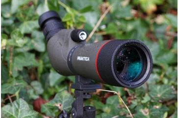 Image of Praktica Alder 20-60x77mm Angled Spotting Scope w/ Tripod, Brown PRA204