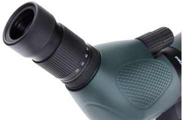 Image of Praktica Highlander Angled Spotting Scope 20-60x80mm w/ Tripod, Green PRA120