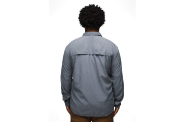Image of prAna Lost Sol Long Sleeve Shirts - Mens, Nautical Heather, L, 1972361-400-SL-L