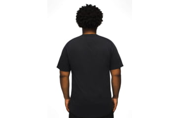 Image of prAna Mission Trails Short Sleeve Tee - Mens, Black Heather, L, 1972681-003-ST-L