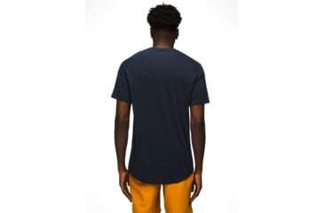 Image of prAna Mission Trails Short Sleeve Tee - Mens, Nautical Heather, Medium, 1972681-404-ST-M