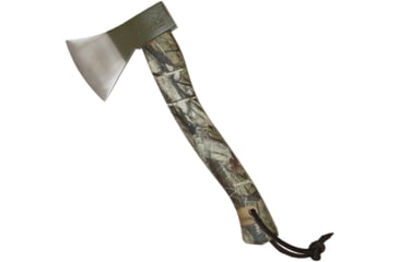 Image of Prandi German Style Hatchet Camo, 5.75 carbon steel axe head with 4 cutting edge., Camo Hickory handle, 3.003.06.DXX1