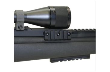 Image of Precision Reflex BAR Straight Side Rail Mount, Black, 02-BAR-SR2