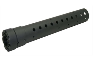 Image of Precision Reflex Gen III 14in Round Free Float Forearm with Holes, No Rails, Black, 05-073-14THB
