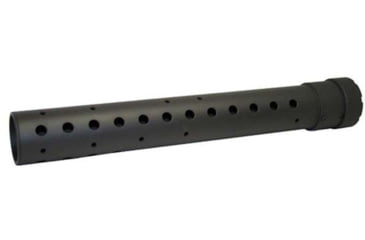 Image of Precision Reflex Free Float Forearm, No Rails, Gen 3, 15in, Carbon Fiber, Black, 05-073-15THB
