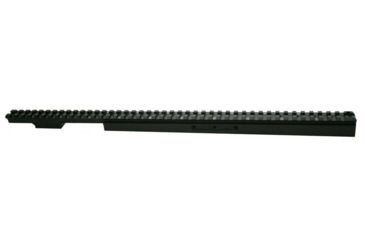 Image of Precision Reflex Remington 700 S.A. 16In Bar Straight Railed Night Vision Mount, 8-40 Screws, Black, 02-216-11
