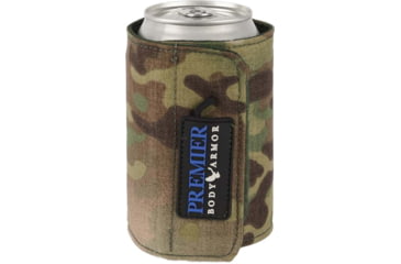 Image of Premier Body Armor Bulletproof Koozie, Level II, MultiCam, One Size, Koozie-MC