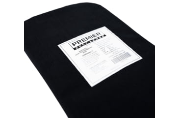 Image of Premier Body Armor Level IIIA Insert, Vertx Long Walk 15 L, Black, 8.75x18in, BPP-9165