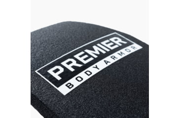 Image of Premier Body Armor Nexus Level III ICW Plate, Multicurve, Black, 8x10 inch, NEX-8101ICW