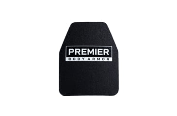 Image of Premier Body Armor Nexus Level III ICW Plate, Multicurve, Black, 8x10 inch, NEX-8101ICW