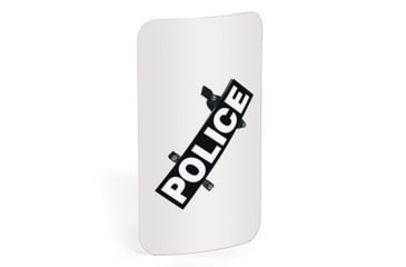 Image of Premier Crown Corp Riot Duty Shield W/ Police Decal, 6 Ib, 4100P