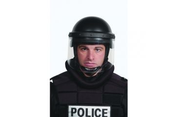 Image of Premier Crown Corp Tacelite Epr Liquitac Riot Dut, Face Shield, Black, Extra Large, 9005LTXL