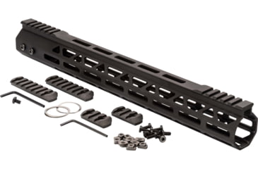 Image of Presma 223/5.56 Super Light M-LOK Free Float Handguard w/Partial Top Rail, 15 in, Black, UMMARA15