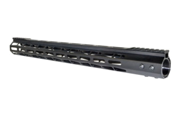 Image of Presma AR-10 LR 308 Super Light M-LOK Series Free Float Handguards with Partial Top Rail, 19in DPMS Low Profile, Black, M38MP/L19