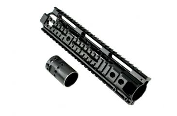 Image of Presma Kangaroo Series AR Style Free Float Handguard Quad Rail Mount, Black, 10 in PRKA021