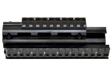 Image of Sniper 15 Slot Duct Cover Mount. Fits Yugo 70, Black, MTQRM