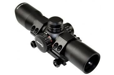 Image of Sniper 35mm Compact RG Dot Scope With Mount, Black, LTRD35