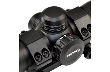 Image of Sniper 35mm Compact RG Dot Scope With Mount, Black, LTRD35