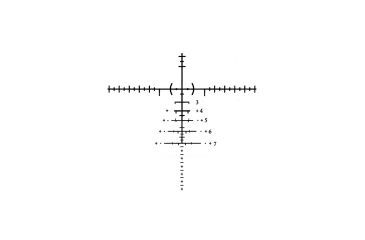 Image of Pride Fowler Industries 3-12x42mm RR-Evolution-17 HMR  Rifle Scope w/ 3 Color illuminated First Focal Plane Ballistic Reticle, Black RRE005