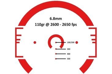 Image of Primary Arms 2.5X Compact AR15 Scope with Patented CQB ACSS Reticle, Black, PAC2.5X