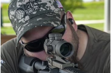 Image of OpticsPlanet Exclusive Primary Arms SLx 2.5X Compact AR15 Scope with Patented CQB ACSS Reticle, Flat Dark Earth, PAC2.5X-FDE