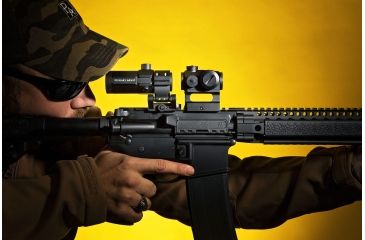 Image of Open Box Demo, Primary Arms SLx 3X Long Eye Relief Magnifier, Black, PA3XLER-AD