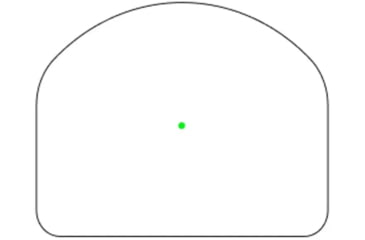 Image of Primary Arms Classic Series 1x24mm Mini Reflex Sight Gen 2 w/ Autolive, 3 MOA Green Dot Reticle, Black, 810048