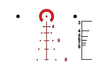 Image of Primary Arms 1-6X Scope with Patented ACSS 5.56 / 5.45 / .308 Reticle &quot;Advanced Combined Sighting System&quot; PAPS1-6X, Black