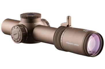 Image of Primary Arms Compact PLxC 1-8x24mm RDB LPVO 30mm Tube Rifle Scope, First Focal Plane, ACSS Raptor 5.56/.308 Yard G2 Reticle, FDE, PA-PLXC-1-8X24F-RDB-RAPTOR-5.56Y-G2-FDE