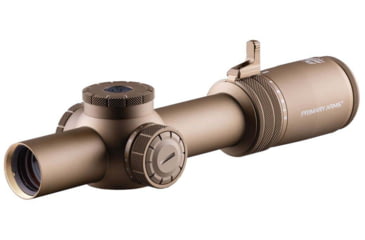 Image of Primary Arms Compact PLxC 1-8x24mm RDB LPVO 30mm Tube Rifle Scope, First Focal Plane, ACSS Raptor 5.56/.308 Yard G2 Reticle, FDE, PA-PLXC-1-8X24F-RDB-RAPTOR-5.56Y-G2-FDE