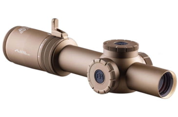 Image of Primary Arms Compact PLxC 1-8x24mm RDB LPVO 30mm Tube Rifle Scope, First Focal Plane, ACSS Raptor 5.56/.308 Yard G2 Reticle, FDE, PA-PLXC-1-8X24F-RDB-RAPTOR-5.56Y-G2-FDE
