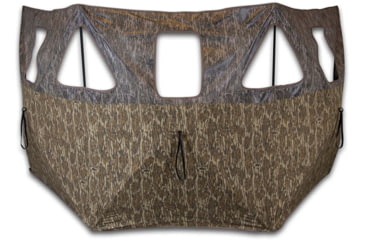 Image of Primos Hunting Double Bull 3-Panel Stakeout with SurroundView Hunting Blind, Mossy Oak New Bottomland, 65165
