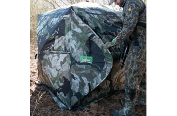 Image of Primos Hunting Full Frontal One Way See Through Veil Ground Blind, 65112