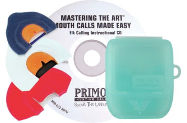 Image of Primos Hunting MTA Elk Mouth Made Easy w/3 Mouth Calls, CallCase, CD, Blister, 1651