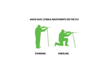Image of Primos Hunting Pole Cat Tall Monopod Shooting Stick, Clam, 65481