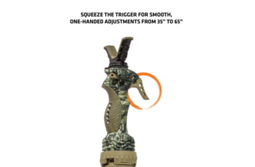 Image of Primos Hunting Trigger Stick Gen 3 Tall Monopod,33-65in,Truth Camo,Clam, 65813