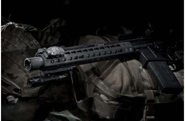 Image of Princeton Tec Switch Rail Weapon Mounted Task Light, CR2016 Lithium, IR/White, 10 Lumens, Black, SRM-IRW-BK