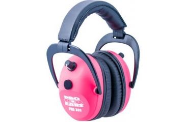Image of Pro Ears Pro 300 Wind Abatement Hearing Protection NRR 26dB Headset, Pink
