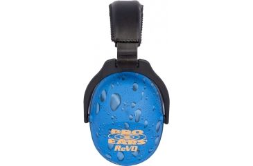 Image of Pro Ears ReVo 26 Earmuffs, Blue Rain