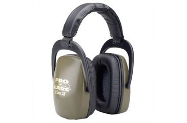 Image of Pro-Ears Ultra Passive 28 Shooting Hearing Protection Headsets - Green