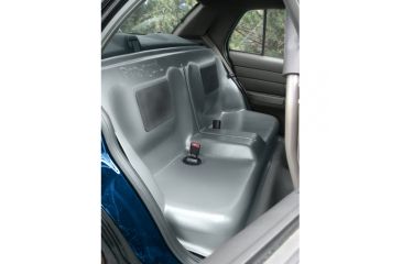 Image of CONTOURED REAR SEAT GREY ABS