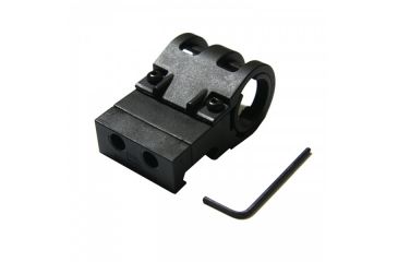 Image of Pro Mag Picatinny Rail Off-Set Flashlight Mount-Black 192094