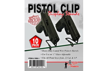 Image of Pro-Shot Pistol Clip Display Stand 10 Displays Per Package