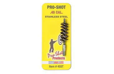 Image of Pro-Shot Stainless Steel Pistol Bore Brush .45 Caliber