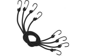 Image of ProForce Heavy Duty Bungee Cord, Black, 4 Pack PF71070