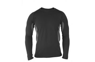 Image of Propper Adventure Tech Level I L/S Top, 95/5 Polyester/XStatic, Size Size Small, Color Black
