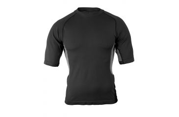 Image of Propper Adventure Tech Level I S/S Top, 95/5 Polyester/XStatic (L), Size Size Small, Color Black